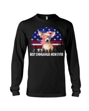 dogs mom - chihuahua Long Sleeve Tee tile