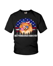 dogs mom - Pomeranian Youth T-Shirt tile