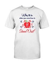 Math Teacher - Stand Out Premium Fit Mens Tee tile