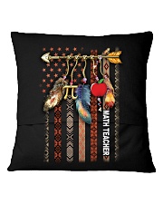 Felice Math Teacher Feather Square Pillowcase tile