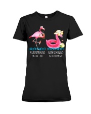 Nursimingo Job Premium Fit Ladies Tee tile