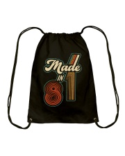Made In Year 1981 Drawstring Bag tile