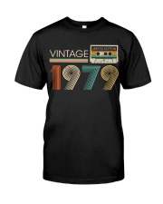 Vintage 1979 Limited Edition Classic T-Shirt front