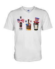 Felice American Alcohol V-Neck T-Shirt tile