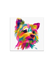 Yorkie Art 2 Square Magnet tile