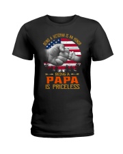 Felice Being A Veteran Is An Honor Ladies T-Shirt tile