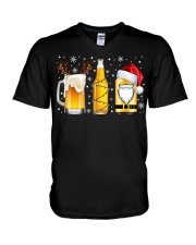 Felice Beer Xmas V-Neck T-Shirt tile