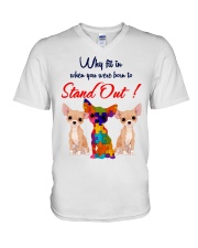 Chihuahua - Stand Out V-Neck T-Shirt tile