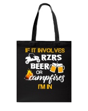 Q126 It Involves Beer Or Campfires Tote Bag tile