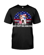 dogs mom - Staffy Bull Classic T-Shirt front