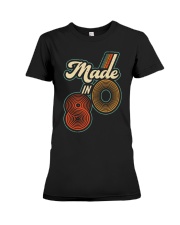 Made In Year 1980 Premium Fit Ladies Tee tile
