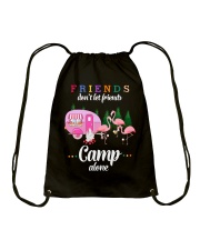 Camping Alone Drawstring Bag tile