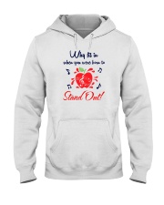 Music Teacher - Stand out Hooded Sweatshirt tile