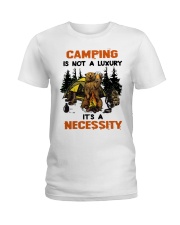Q126 Camping Is Not A Luxury Ladies T-Shirt tile