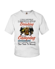 Camping - I Should Stop Drinking So Much Youth T-Shirt tile