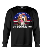 dogs mom - beagle Crewneck Sweatshirt tile