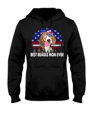 dogs mom - beagle Hooded Sweatshirt tile