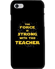 The force is strong with this teacher Phone Case thumbnail