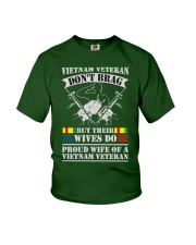 Proud Wife Of A Vietnam Veteran T Shirt Tee Gift F Youth T-Shirt thumbnail