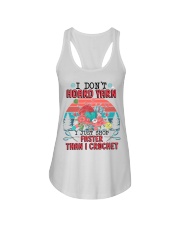 Don't Hoard Yann I Just Shop Faster Than I Crochet Ladies Flowy Tank tile