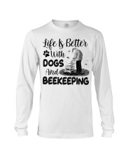 Life Is Better With Dogs And Beekeeping Long Sleeve Tee tile