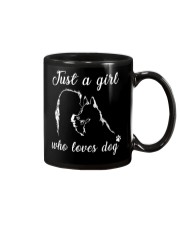 Just A Girl Who Loves Dog Mug tile