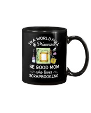 Be Good Mom Who Loves Scrapbooking Mug tile