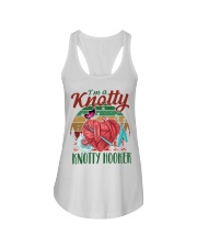I'm A Knotty Knotty Hooker Crochet Ladies Flowy Tank tile