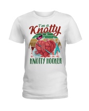 I'm A Knotty Knotty Hooker Crochet Ladies T-Shirt tile