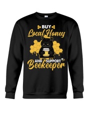 Buy Local Honey And Support Beekeepers Crewneck Sweatshirt tile