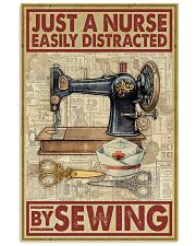 Just A Nurse Easily Distracted By Sewing 11x17 Poster front