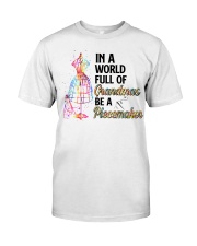 In A World Full Of Grandmas Be A Piecemaker Classic T-Shirt tile