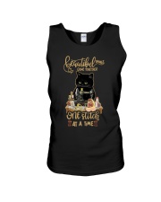 Beautiful thing come together one stitch at a time Unisex Tank tile