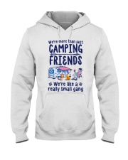 We're more than just Camping Friends Hooded Sweatshirt front