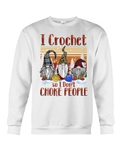 I Crochet So I Don't Choke People Crewneck Sweatshirt tile