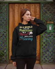 In A World Full Of Princesses Be A Nurse Hooded Sweatshirt apparel-hooded-sweatshirt-lifestyle-02