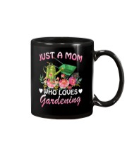 Just A Good Mom Who Loves Gardening Mug tile