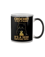 Crochet Is Not A Hobby It's A 2020 Survival Skill Color Changing Mug tile