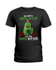 All I Need Is Yarn And My Cat Ladies T-Shirt tile