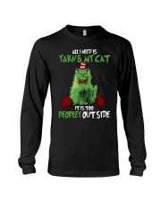 All I Need Is Yarn And My Cat Long Sleeve Tee tile