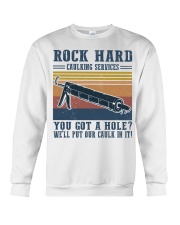 Rock Hard Caulking Services Crewneck Sweatshirt tile