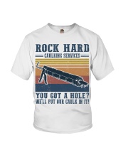 Rock Hard Caulking Services Youth T-Shirt tile