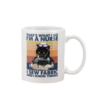 That's What I Do I'm A Nurse I Sew Fabric Mug tile