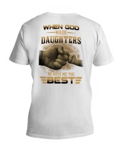 Best Friends Dad and Daughter- Father's Day V-Neck T-Shirt thumbnail