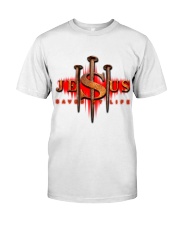 Jesus Saved My Life Classic T-Shirt tile