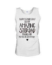 Happy Father's Day To My Amazing Step-Dad Unisex Tank thumbnail