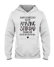 Happy Father's Day To My Amazing Step-Dad Hooded Sweatshirt thumbnail