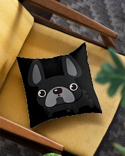 bull03 Square Pillowcase aos-pillow-square-front-lifestyle-07