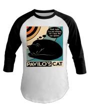 Pavilot Cat Baseball Tee tile