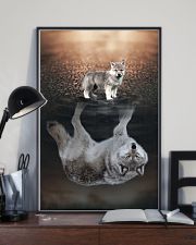 I LOVE WOLF 11x17 Poster lifestyle-poster-2